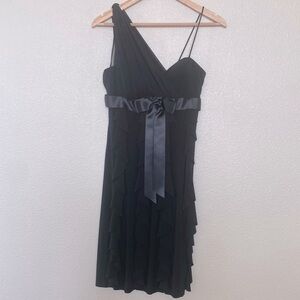 Betsy & Adam black cocktail dress